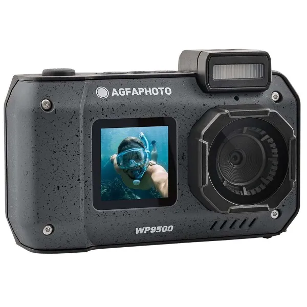 Children’s Digital Camera Agfa WP9500BK Black noir 24 MP Waterproof