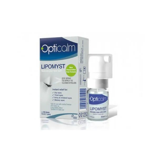 Opticalm Lipomyst Eye Spray 10ml