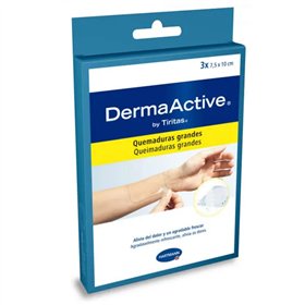 Hartmann DermaActive Large burns 3X7.5x10cm 3 Units