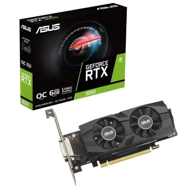 Grafikas Karte Asus 90YV0KQ0-M0NA00 Nvidia GeForce RTX 3050 6 GB GDDR6