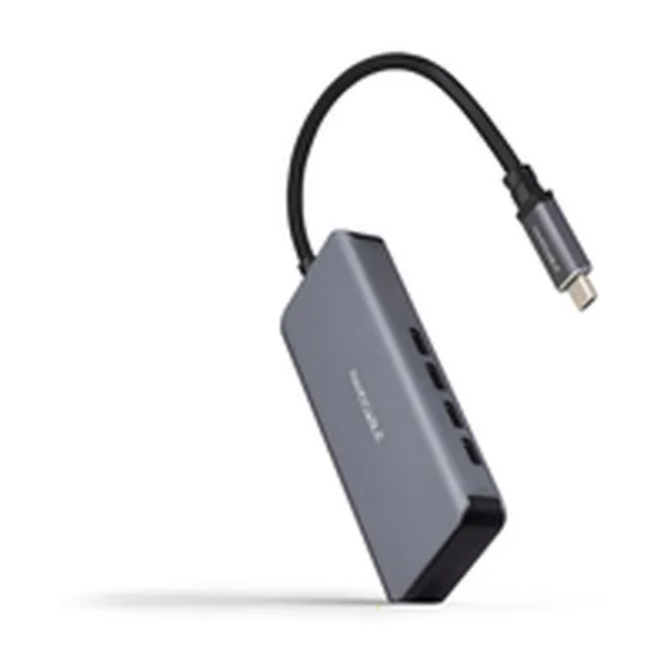 USB-разветвитель NANOCABLE 10.16.4504 Серый