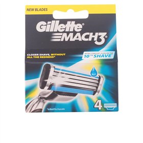 Gillette Mach3 Refill 4 Units