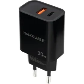 Wall Charger NANOCABLE 10.10.2012 Black 30 W