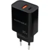 Wall Charger NANOCABLE 10.10.2012 Black 30 W