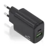 Sieninis įkroviklis Aisens A110-0910 Juoda 20 W