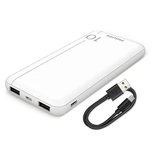 Powerbank Philips DLP1810NW/62 Valkoinen 10000 mAh