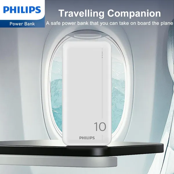 Powerbank Philips DLP1810NW/62 Valkoinen 10000 mAh