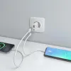 Wall Charger Aisens ASCH-30W2P046-W White 30 W