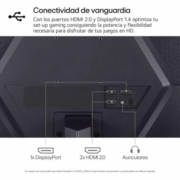 Monitor LG 24GS50F-B.AEUQ Full HD
