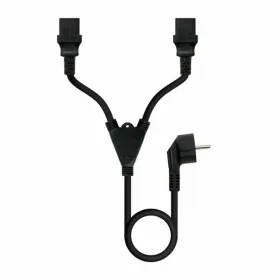Кабель питания NANOCABLE CEE7-M a 2xC13-H 3 m Чёрный 3 m