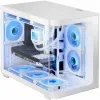 ATX Semi-tower Korpus Mars Gaming MCFUSIONMW Valge