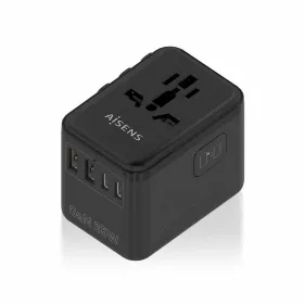 Wall Charger Aisens ASPS-2A3C09-BK Black