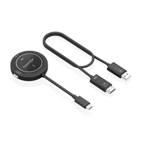 USB-C - HDMI kaapeli Aisens ASWL-H2KC30M004-BK Melns