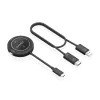USB-C - HDMI kaapeli Aisens ASWL-H2KC30M004-BK Melns