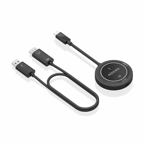 USB-C - HDMI kaapeli Aisens ASWL-H2KC30M004-BK Melns