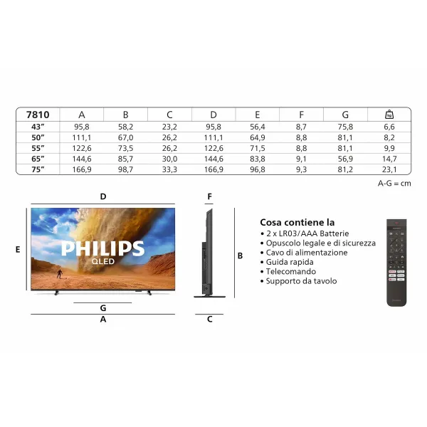 Smart TV Philips 65PUS7810/12 4K Ultra HD 65" LED