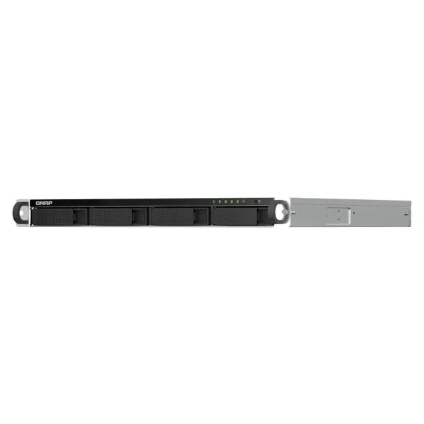 NAS tinklinė saugykla Qnap TS-464U-RP-8G Juoda Intel Celeron Intel Celeron N5095