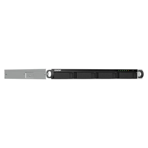 NAS tinklinė saugykla Qnap TS-464U-RP-8G Juoda Intel Celeron Intel Celeron N5095