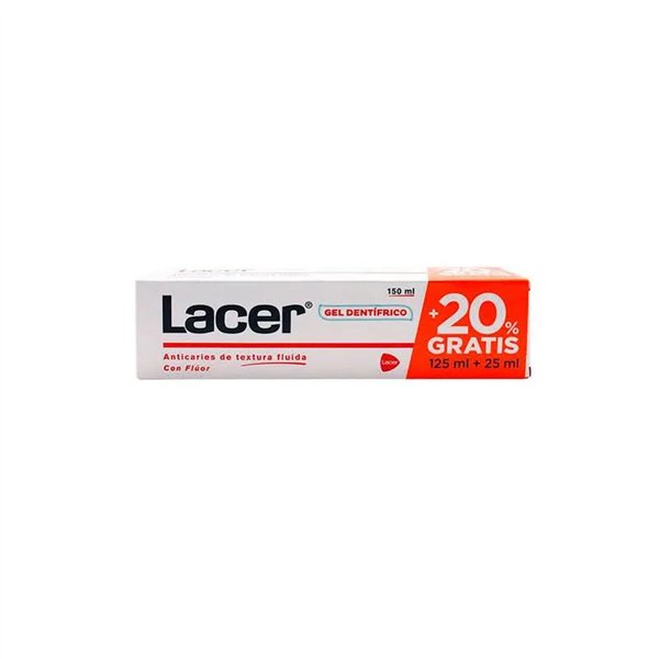 Lacer Dental Gel 150ml + 20ml 
