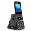 Mobile telephone for older adults SPC Stella 3 Black Grey 128 GB 128 MB 2.4