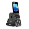 Mobile telephone for older adults SPC Stella 3 Black Grey 128 GB 128 MB 2.4