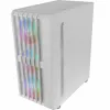 ATX Semi-tower Korpus Mars Gaming MCVAULTW Valge