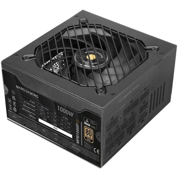 Power supply Mars Gaming TACMARS-MPB1000PSI 1000 W 80 Plus Gold