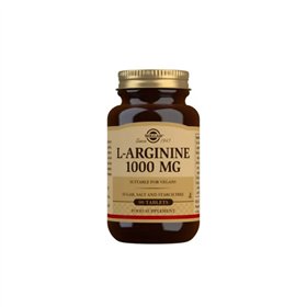 Solgar L-Arginine 1000 mg Tablets - Pack of 90