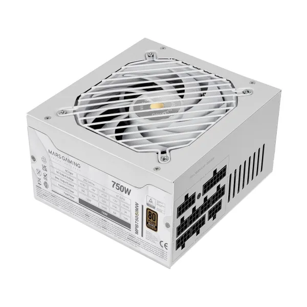 Power supply Mars Gaming MPB750SIMW 750 W 6 W 130 W 80 Plus Bronze