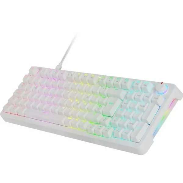 Gaming Keyboard Mars Gaming MKPROWBES White Spanish Qwerty