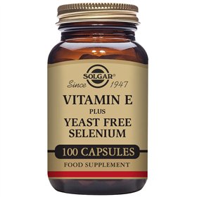 Solgar Vitamin E With Selenium 100 Capsules