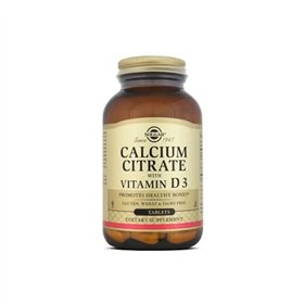 Solgar Calcium Citrate With Vitamin D3 240 Tablets