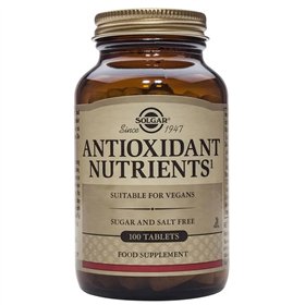 Solgar Nutrients Antioxidants 100 Tablets