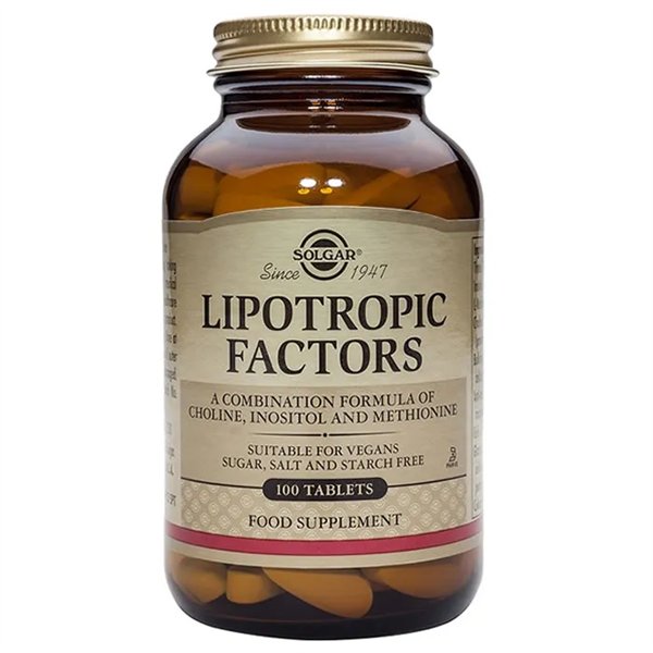 Solgar Lipotropics 100 Tablets