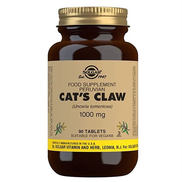 Solgar Cat's Claw 90 Tablets