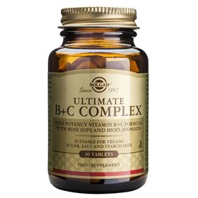 Solgar Ultimate B+C Complex 30 Tablets