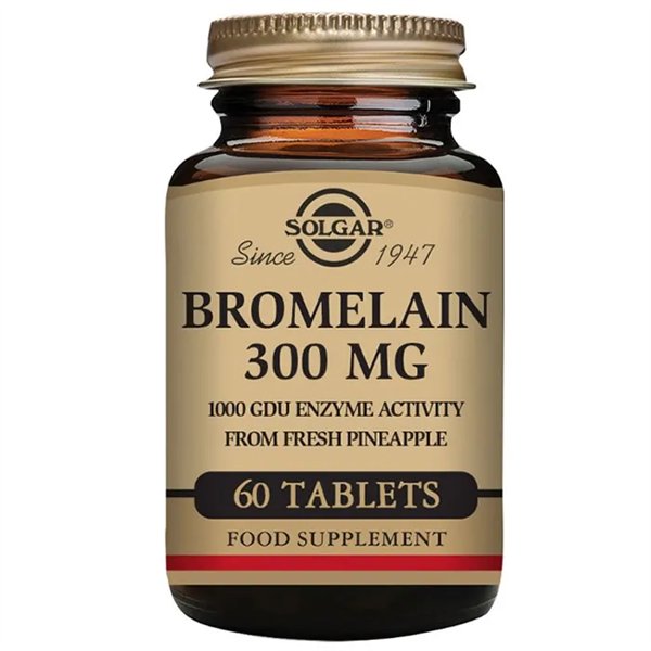 Solgar Bromelain 300mg 60 Capsules