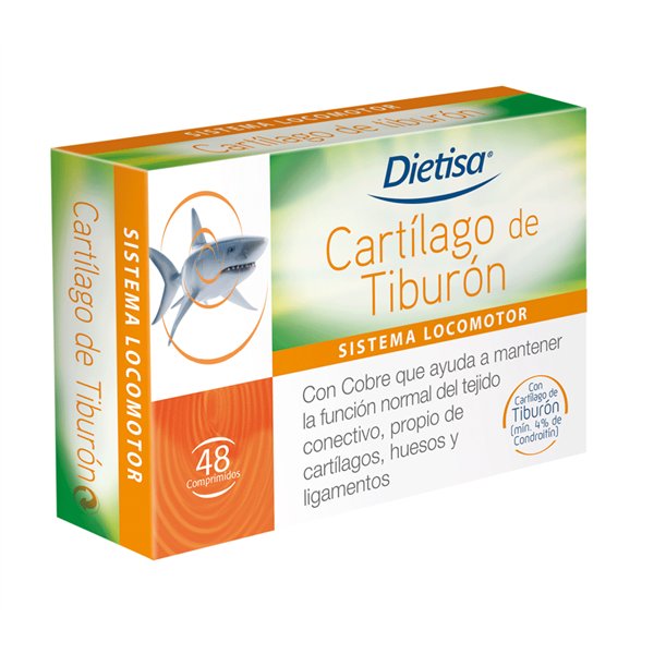 Dietisa Ideceron Cartilago Tiburon 48 Comp