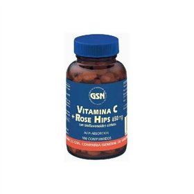Gsn Vitamina C Rose Hisp 100 Comp