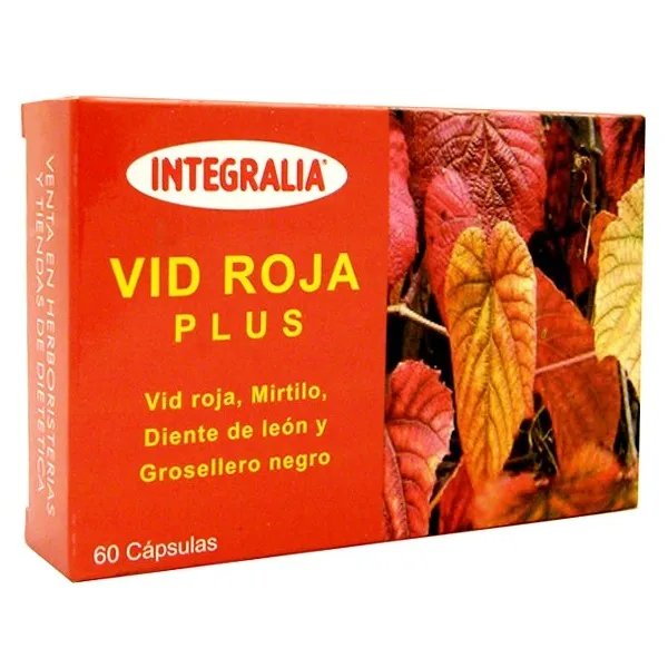 Integralia Vid Roja Plus 60 Caps