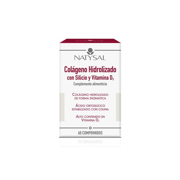 Natysal Colageno Con Silicio Vit D3 60 Comp