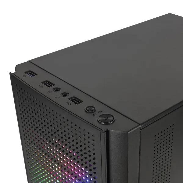 ATX micro-kotelo Mars Gaming MC300 Musta RGB mATX
