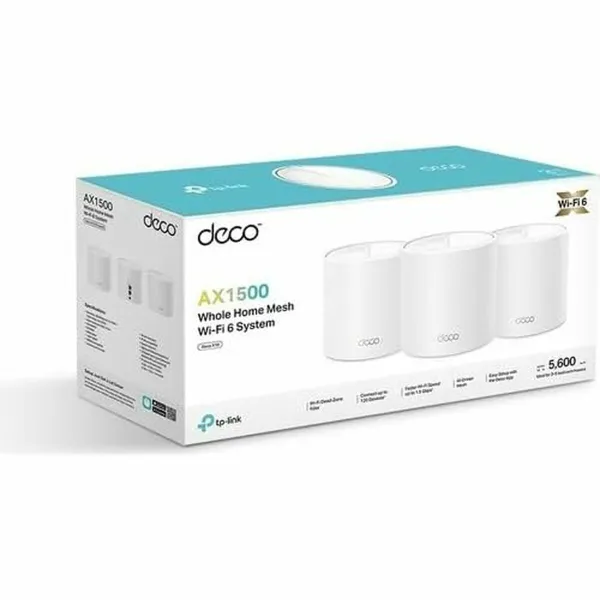 Wi-Fi atkārtotājs + Rūteris + piekļuves punkts TP-Link DECO X10 3U