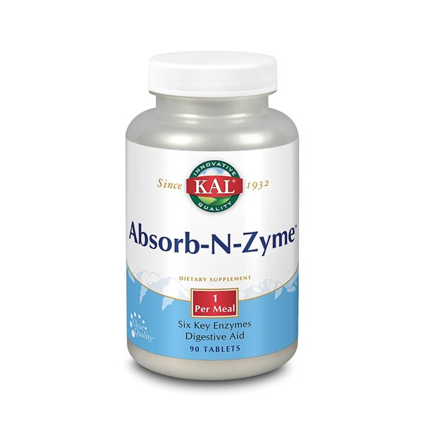 Kal Absorb N Zyme 90 Tabletas