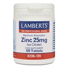 Lamberts Citrato De Zinc 25 Mg 120 Caps