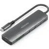 USB-разветвитель Aisens 7 EN 1 Серый 100 W