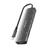 USB-разветвитель Aisens 7 EN 1 Серый 100 W