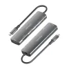 USB Hub Aisens 7 EN 1 Grey 100 W