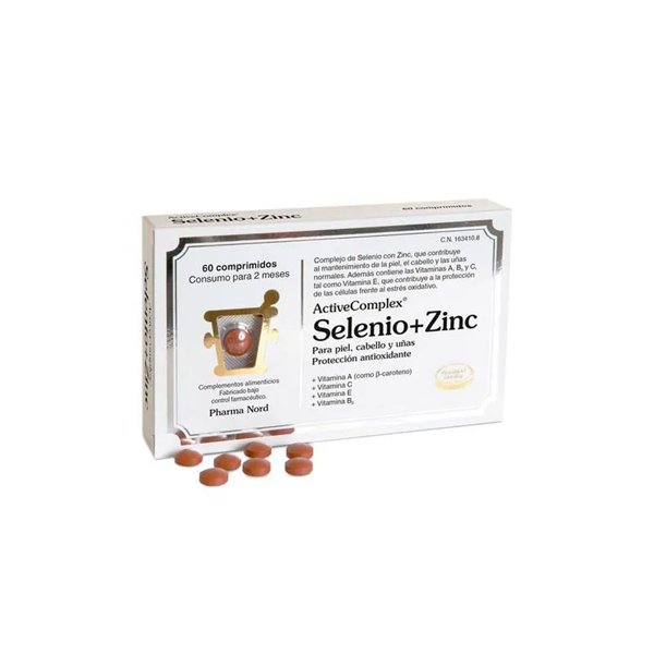Pharma Nord Selenium Zinc Activecomplex 60comp