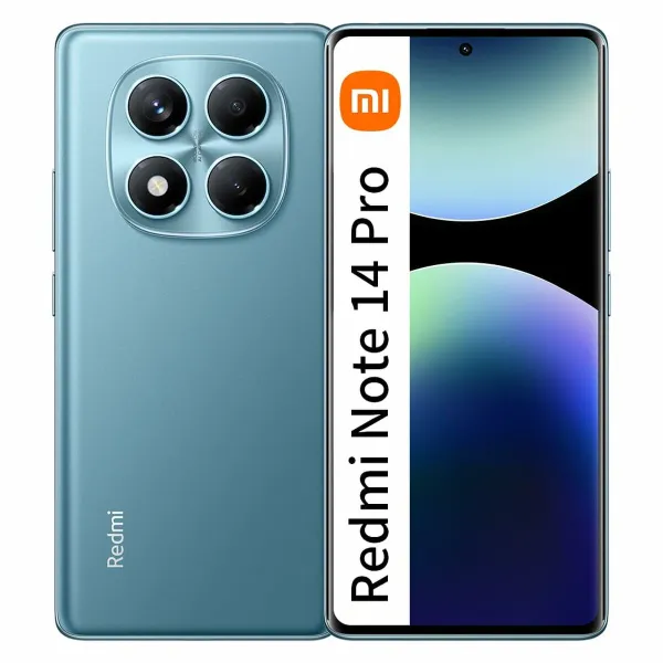 Smartphone Xiaomi Redmi Note 14 Pro 6,67" Octa Core Mediatek Helio G100 Ultra 12 GB RAM 512 GB Blue